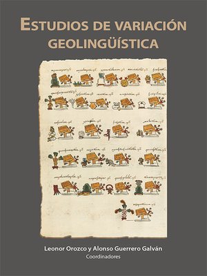 cover image of Estudios de variación geolingüística